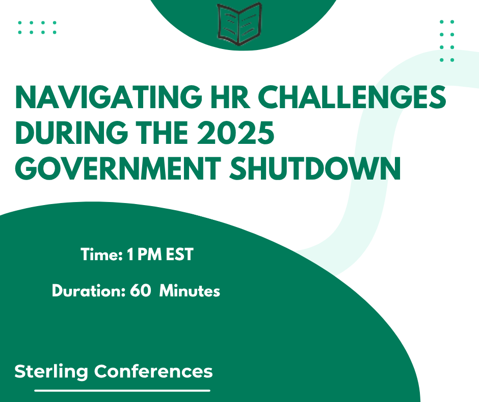 Navigating HR Challenges During the 2025 Government Shutdown