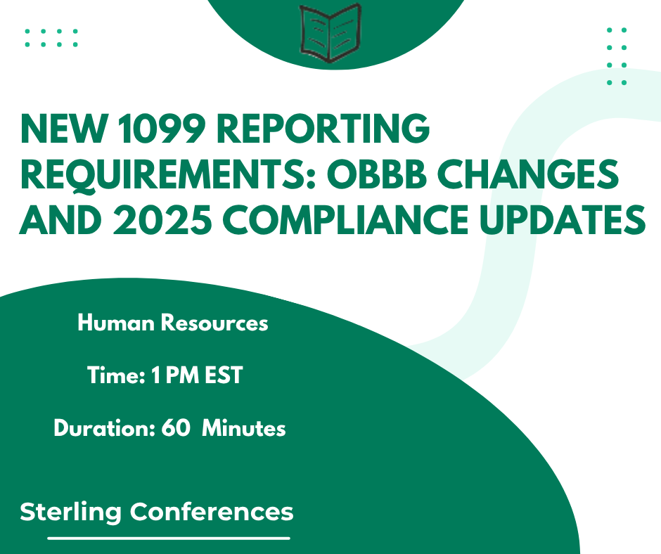 New 1099 Reporting Requirements: 2025 Compliance Updates